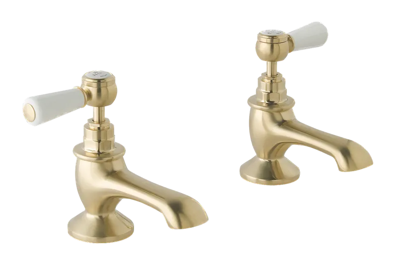 Victrion Basin Taps Brushed Gold Background Removed